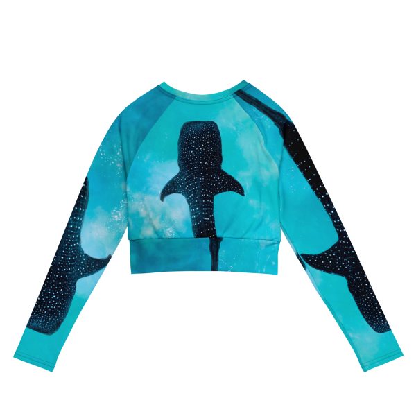 Recycled long-sleeve crop top - Image 2